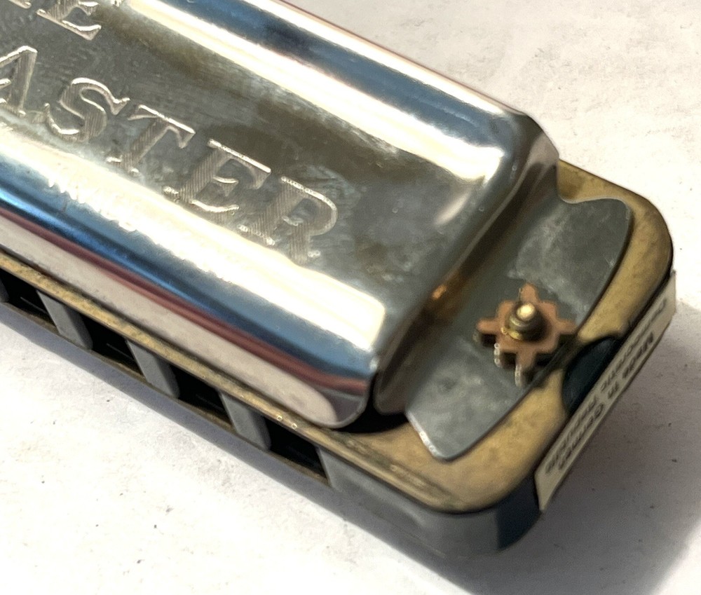 VTG The Bandmaster Harmonica w/ Red Plastic Hard Case - Germany