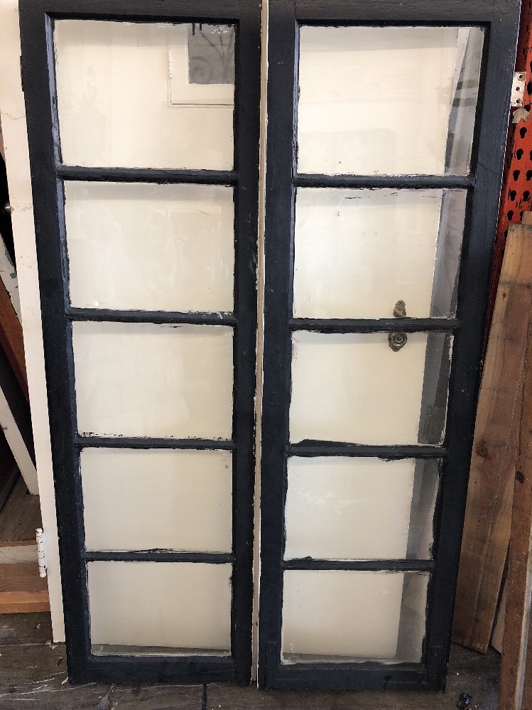 Old Casement Windows 60-3/4 X 18”ea