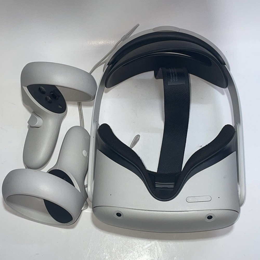 Oculus Quest 2 128GB Standalone VR Headset W/ Controllers Tested Works