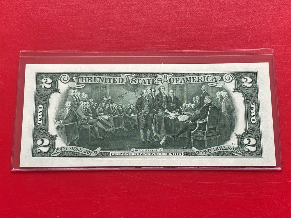 2013 $2 TWO DOLLAR BILL ( BOSTON A ) UNCIRCULATED