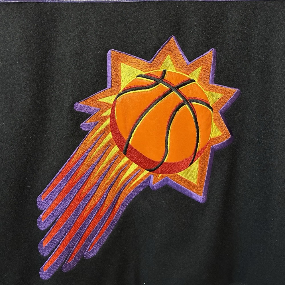 Jeff Hamilton Phoenix Suns NBA Leather Motorcycle Jacket