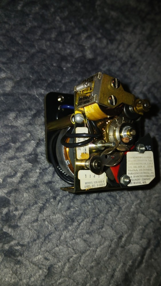 AMF Paragon 536-025-0 Automatic Reset Timer