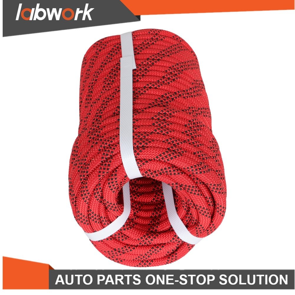 Labwork 3/8" × 100' High Strong Braid Polyester Rope Arborist Tree Rope