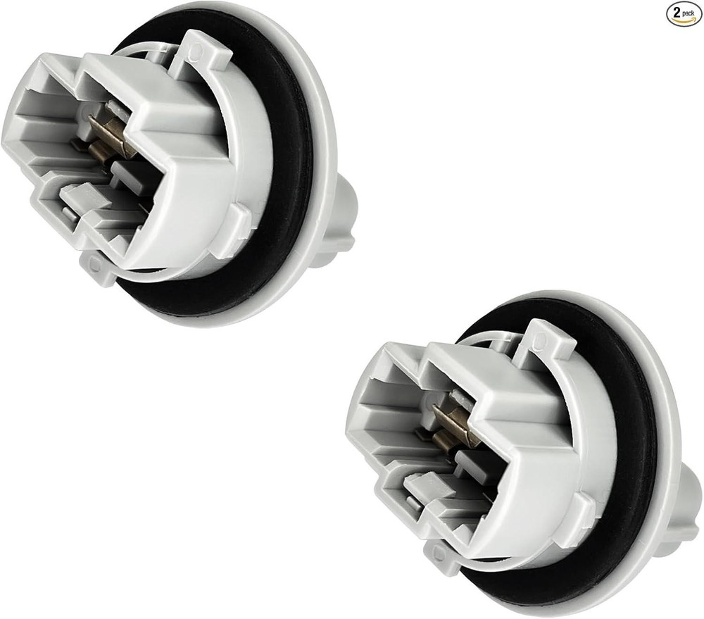 2pcs Turn Signal Bulb Socket, Front Turn Signal Blinker Light Bulb Plug Socket R