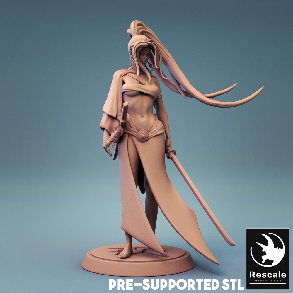 Samurai by Rescale Miniatures | D&D | DnD | Print on Demand