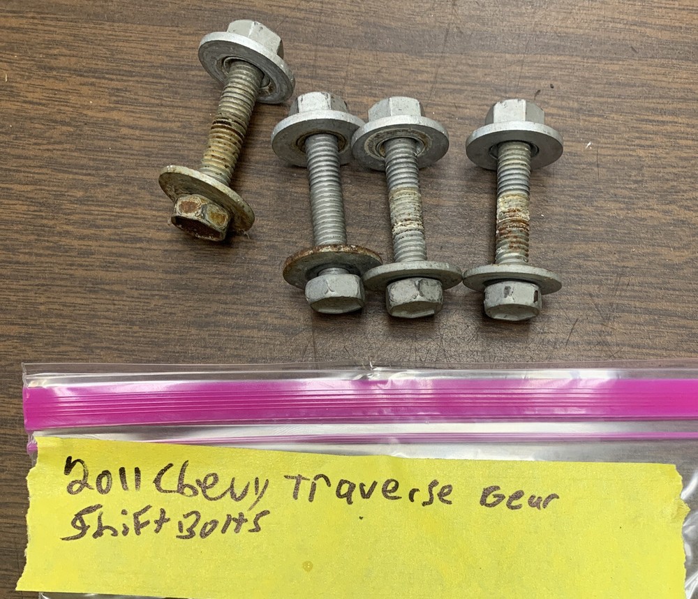 2011 chevy traverse gear shift bolts