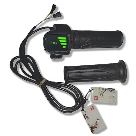 Full Twist Throttle, 48V Plug Easy Installation, LCD Display with NFC Keys,