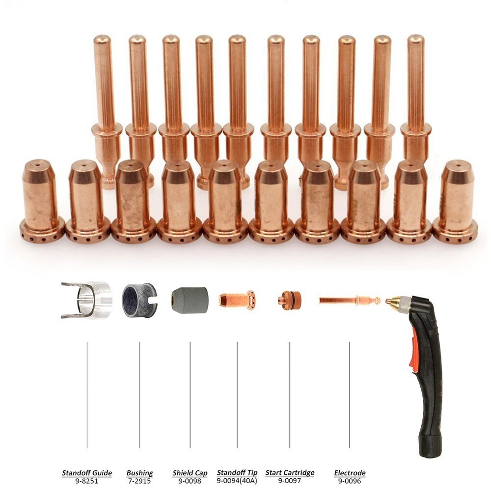 For Plasma Cutting Machine SL40 Nozzle Welding Tools 20pcs Plasma Nozzle