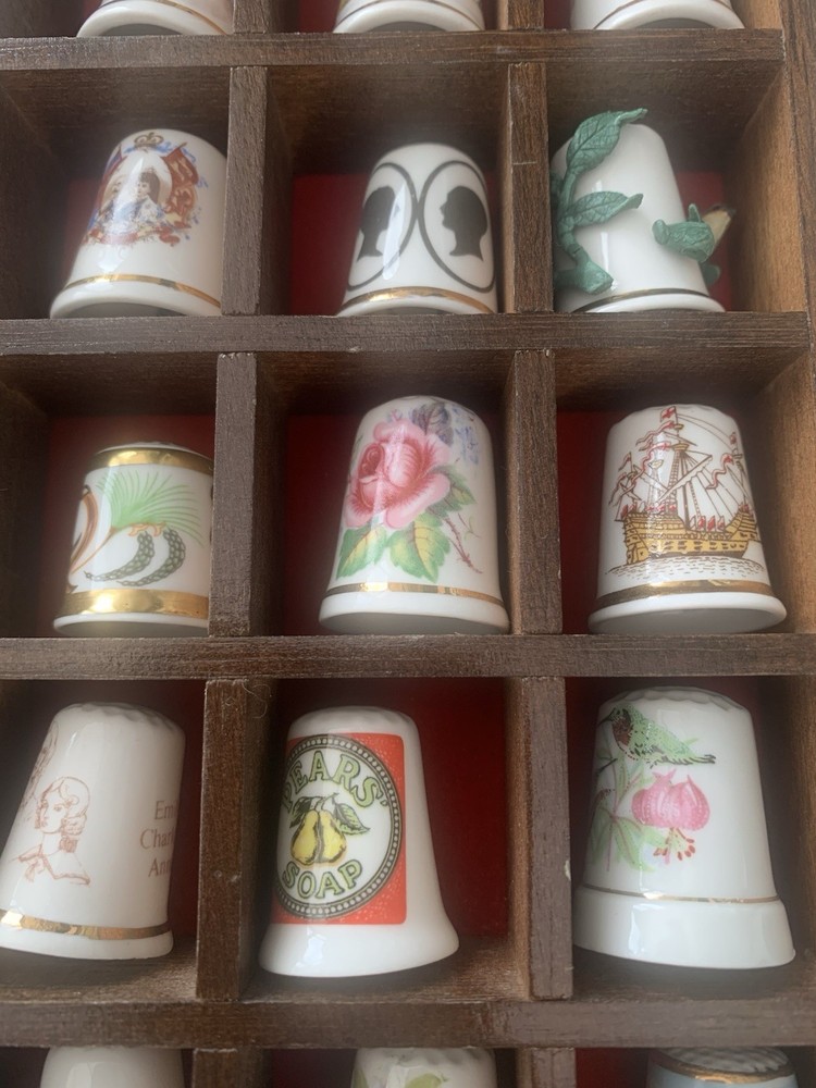 48 X Bone China Thimbles.