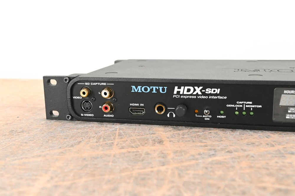 MOTU HDX-SDI PCI Express Video Interface CG01EVP