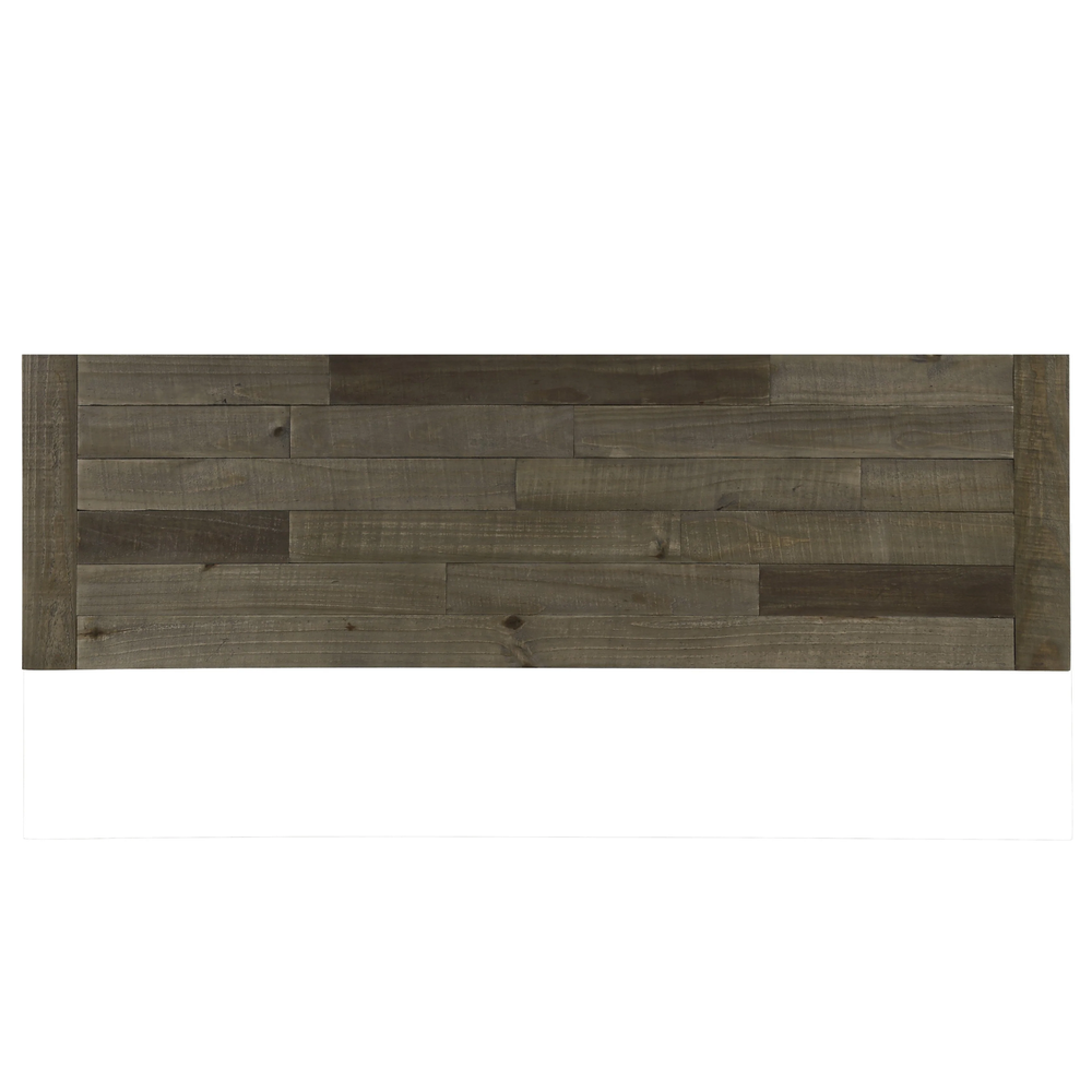 Prato Two-Tone Wood Upholstered Dining Bench