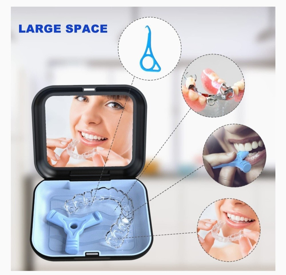 Mouth Guard Case, 2 Pack