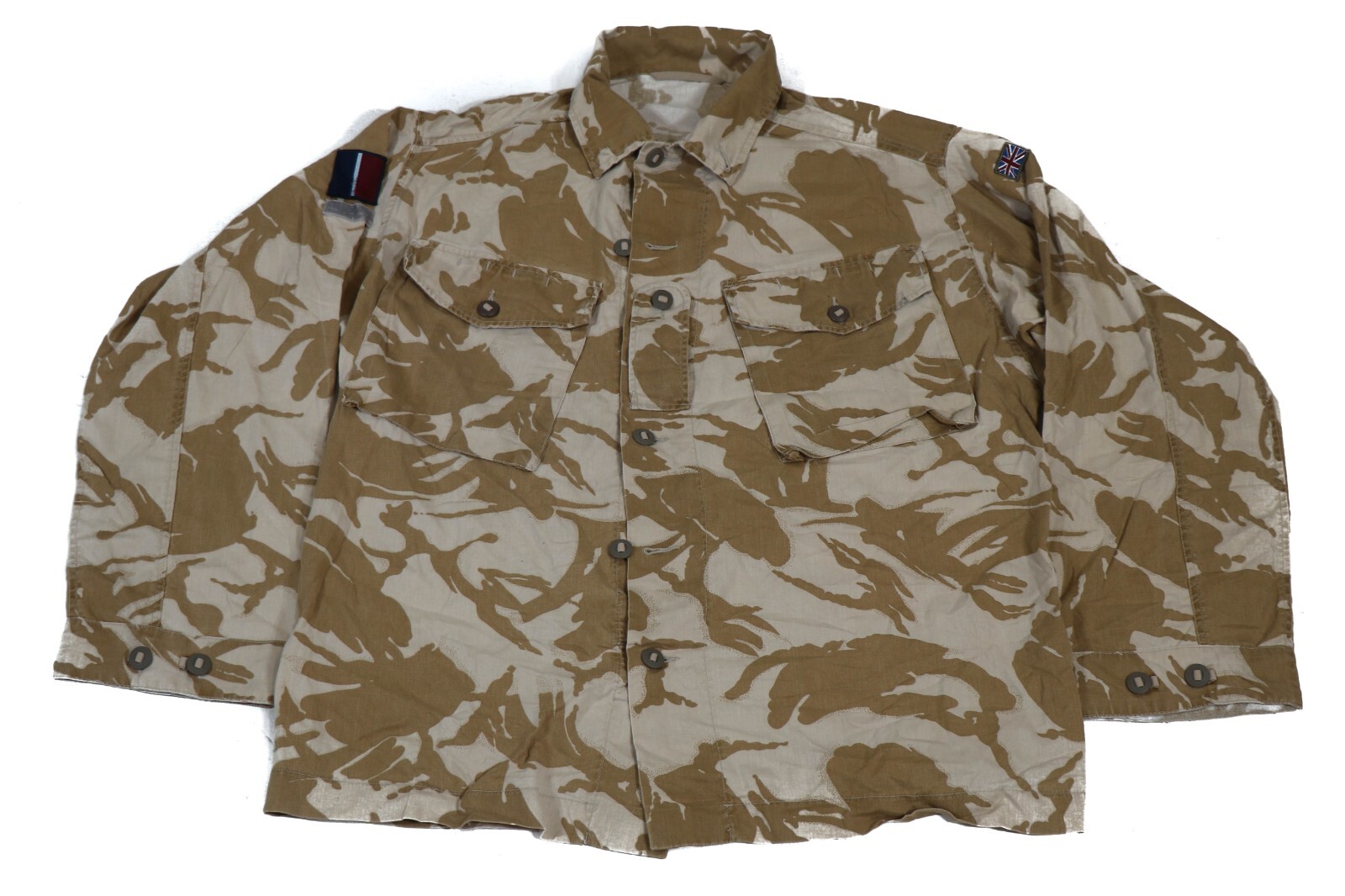 Large Reg (180/104) British Desert DPM Jacket Tropical Gulf War Uniform Shirt