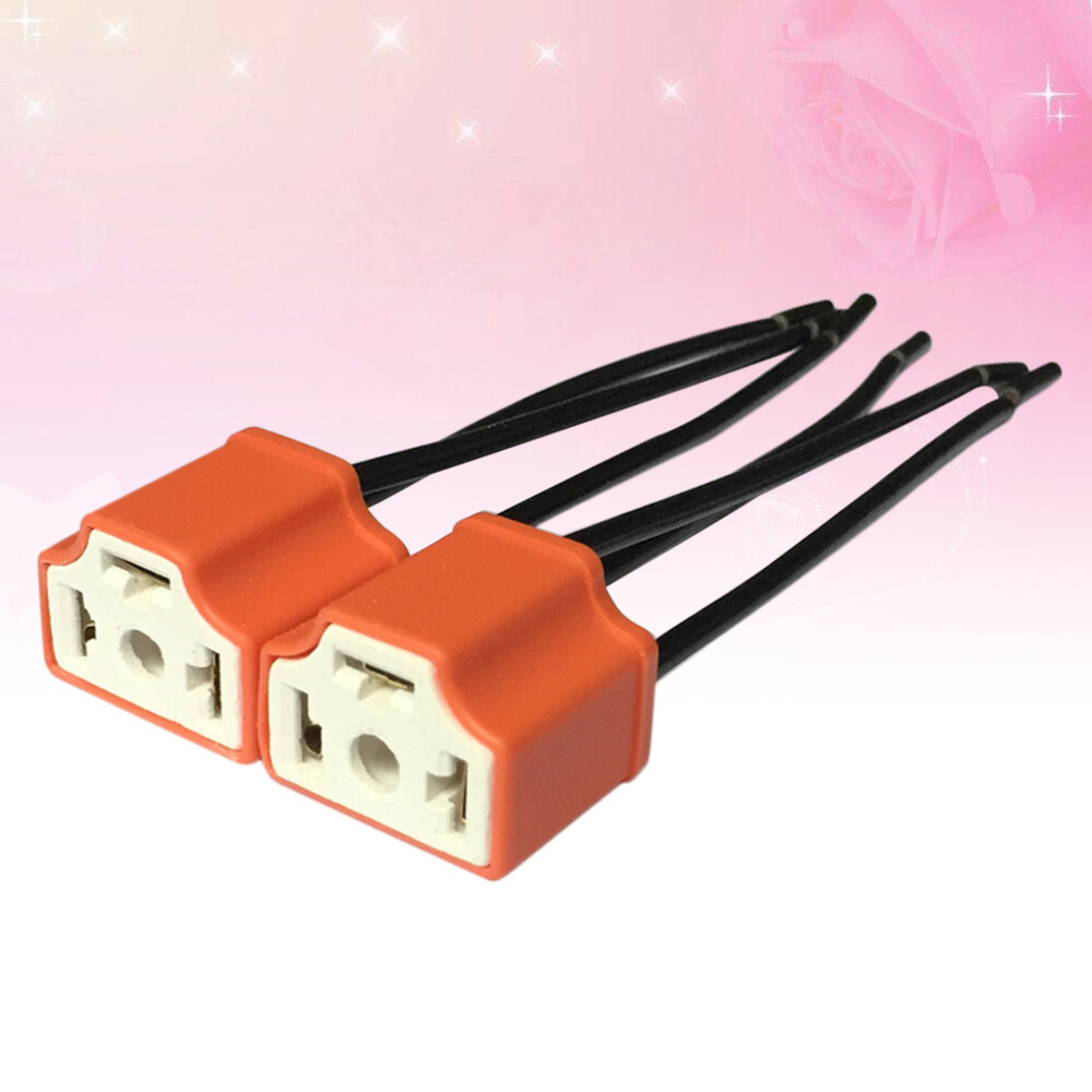 2 Pcs Flasher Sockets Safe and Efficient Relay Impact Molded