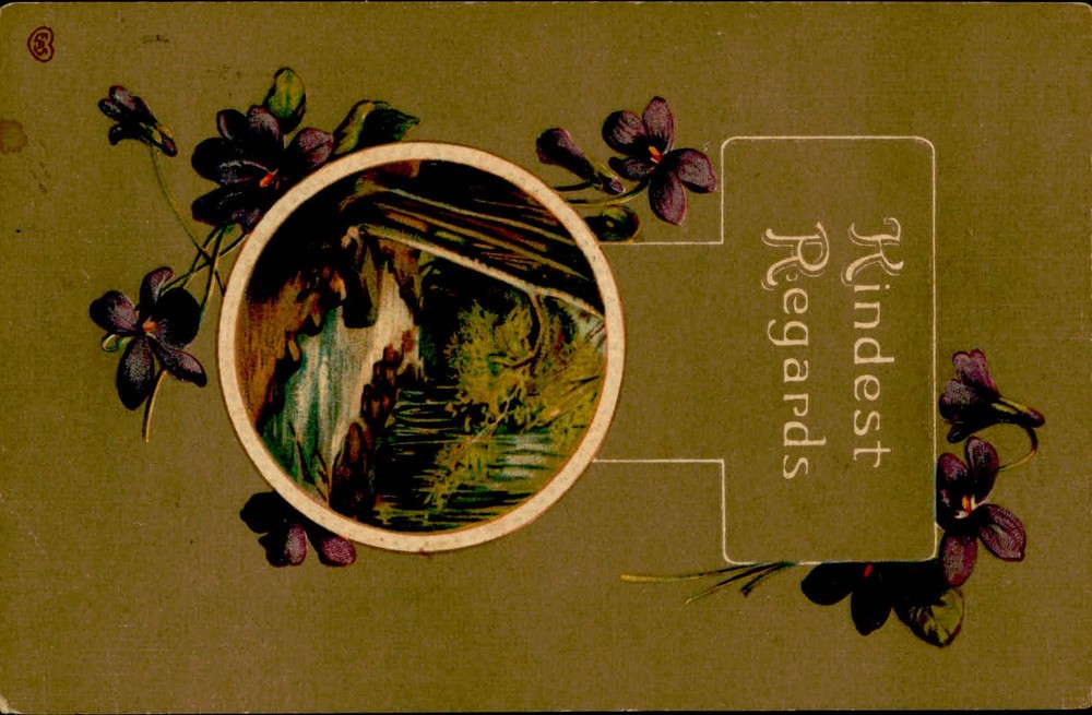 Postcard: Rindest Regards