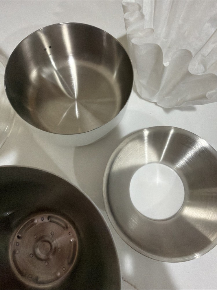 Fellow Mighty Small Stagg Pour Over Set Coffee Maker Matte White New