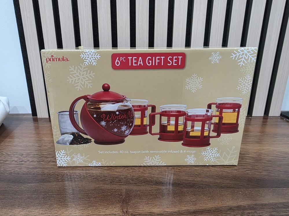 Primula Winter Wonderland 6pc Tea Set