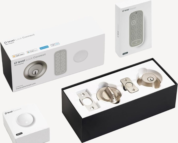 Level Lock Connect (Wi-Fi) Smart Lock with Level Keypadl - Satin Nickel