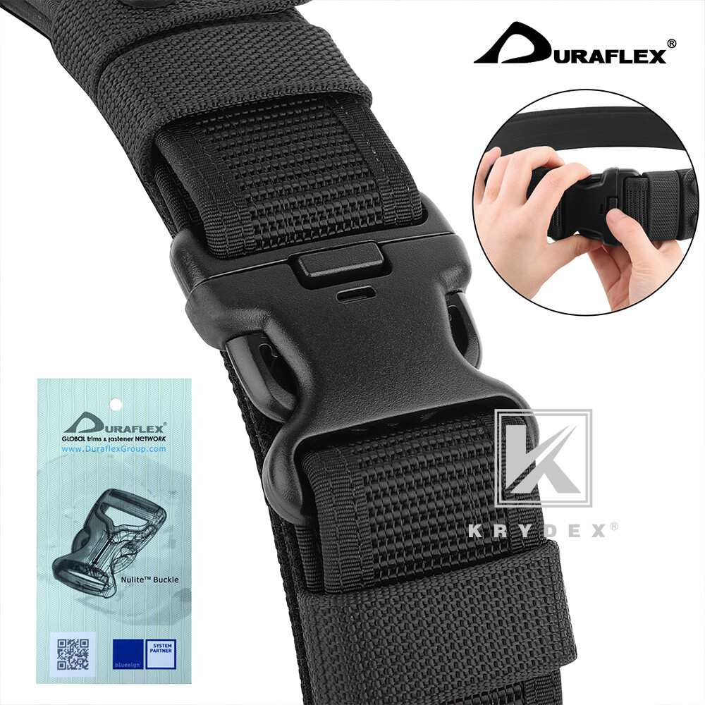 KRYDEX Tactical Police Security Guard Duty Belt Law Enforcement Outer&Inner Belt