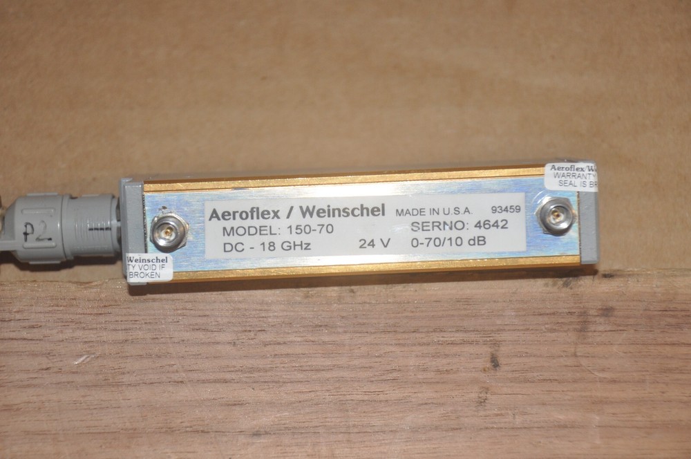 AEROFLEX/WEINSHEL Step Attenuator 150-70