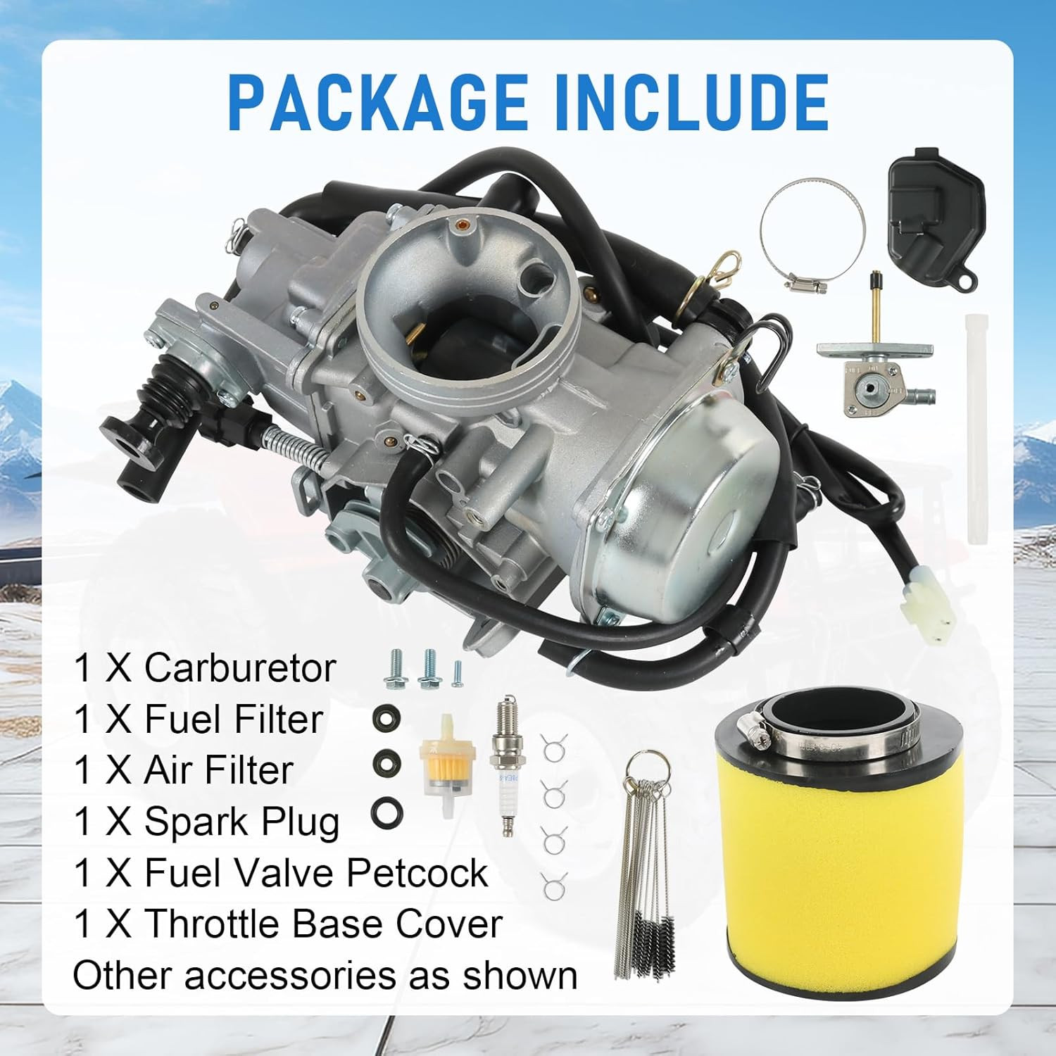 CARBURETOR FOR 2005-2011 Honda TRX500FE TRX500FM TRX500 FE FM FOREMAN 500 4X4