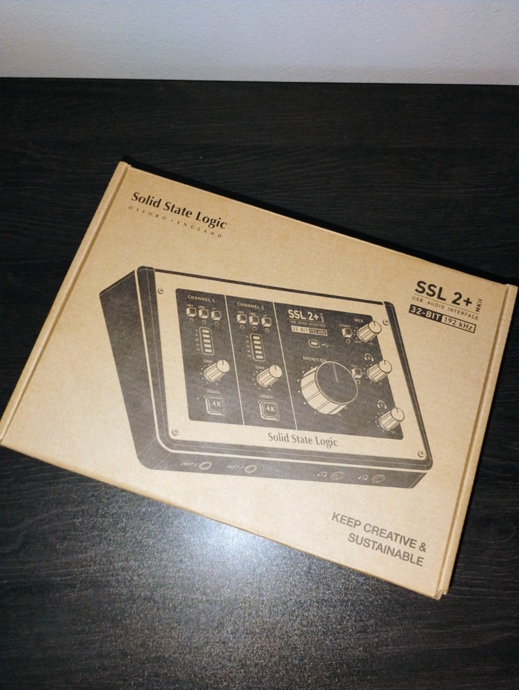 Solid State Logic SSL 2+ MKII USB-C Audio Interface