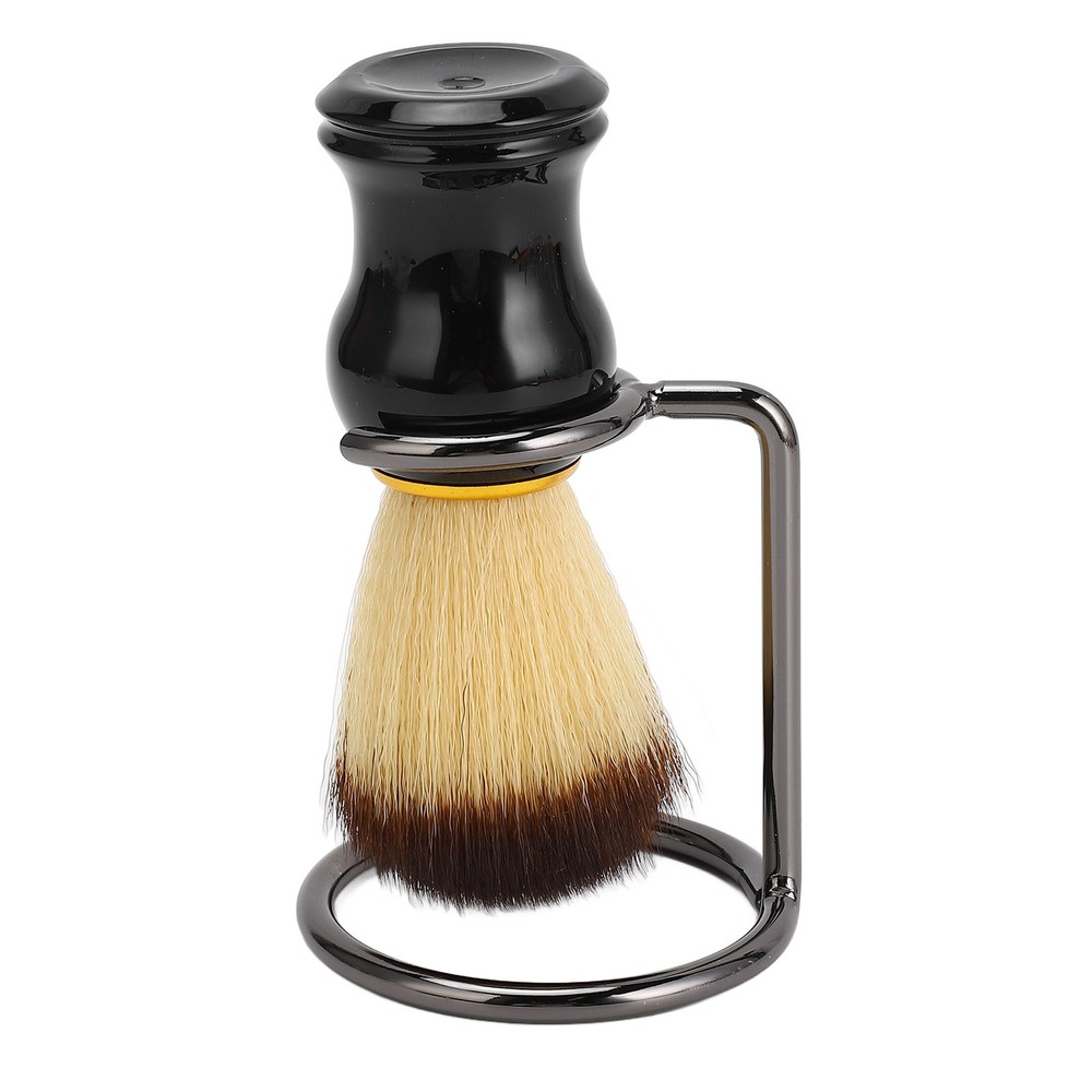 Curved Handle Shaving Brush Set For Comfortable Shaving Experience