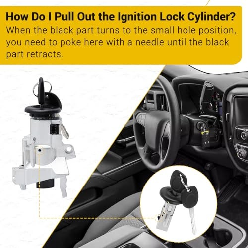 Ignition Assembly Lock Cylinder Switch & Housing & Starter Switch 924-715