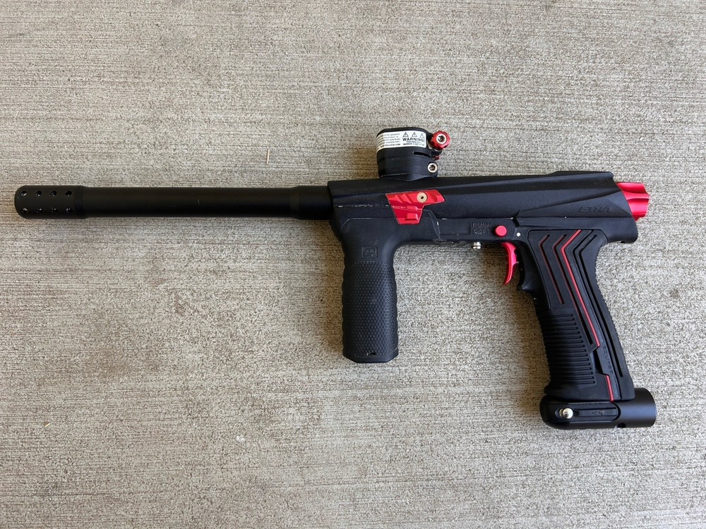 FULLY UPGRADED Planet Eclipse EMEK 100 Mechanical Paintball Marker