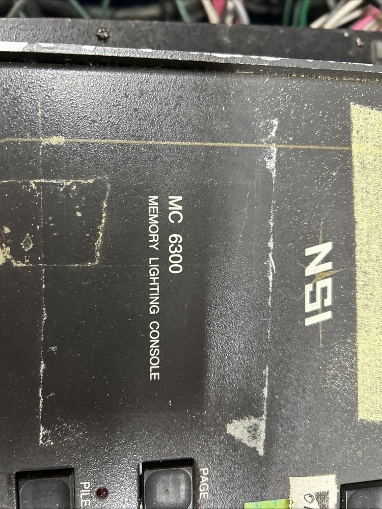 Dmx Stage Lighting Controller Nsi mC 6300 16 Channel Controller W Memory