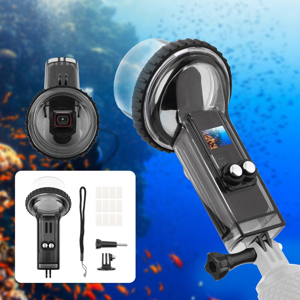60M Waterproof Case Protective Housing Shell for DJI Pocket 2 Diving Camera