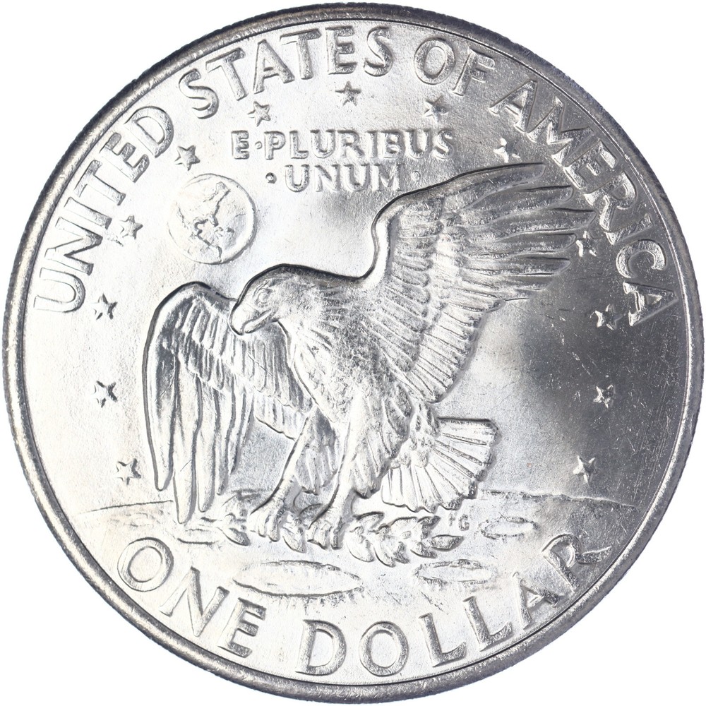 1971 D Eisenhower Dollar Choice BU Ike US Mint Coin