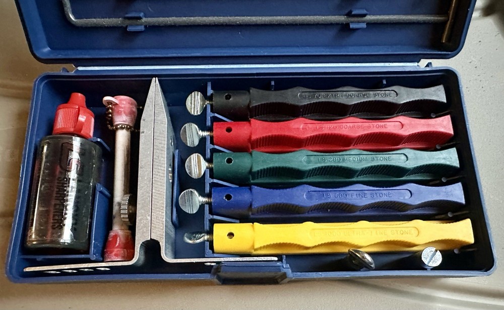 Lansky Deluxe 5 Stone Controlled Angle Precision Knife Sharpening System