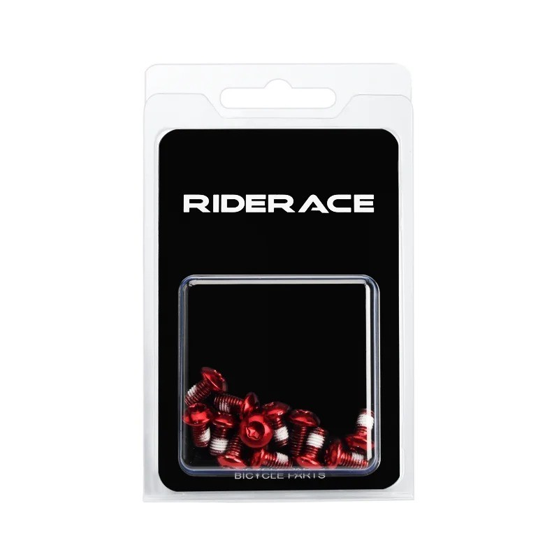 12pcs Bicycle Disc Brake Rotor Bolts T25 M5x9mm Stainless Steel Mtb Road Bike Sc