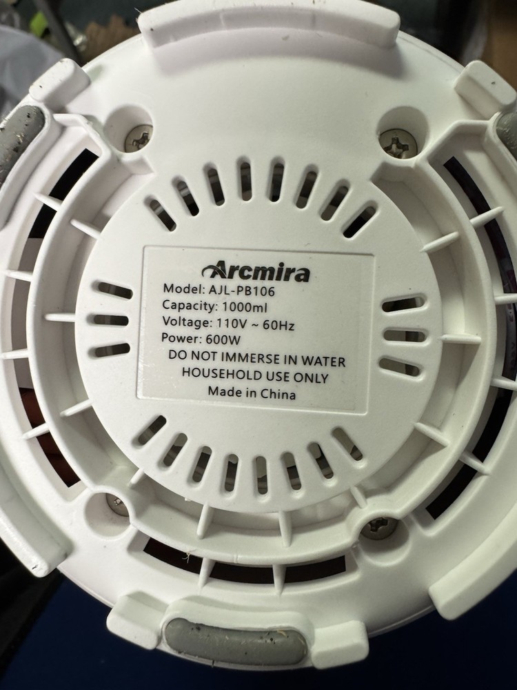 Arcmira PB106 600W Adjustable Speed Setting Automatic Milk Maker Machine 1000ml