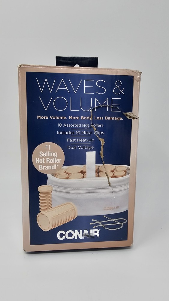 Conair Waves & Volume Hot Rollers Compact 10 Assorted Rollers