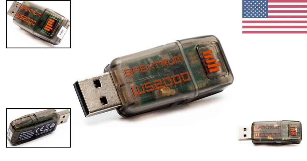 WS2000 USB RC Dongle - Quick Connect for PC, Mac, Android Flight Simulators