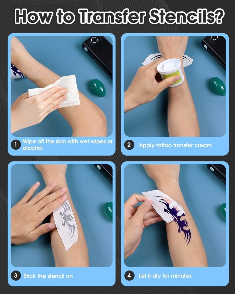 M08F Tattoo Stencil Printer - Powerful APP Editing