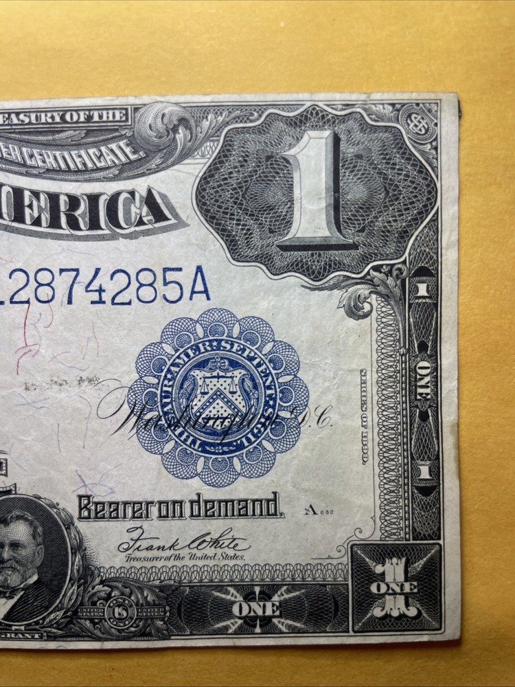 United States 1899 $1 Silver Certificate Large Size “Black Eagle” Note
