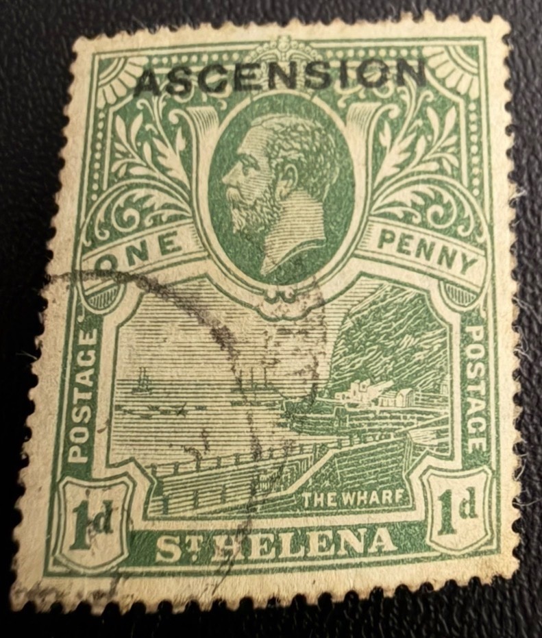 Asension Stamp #2 Used