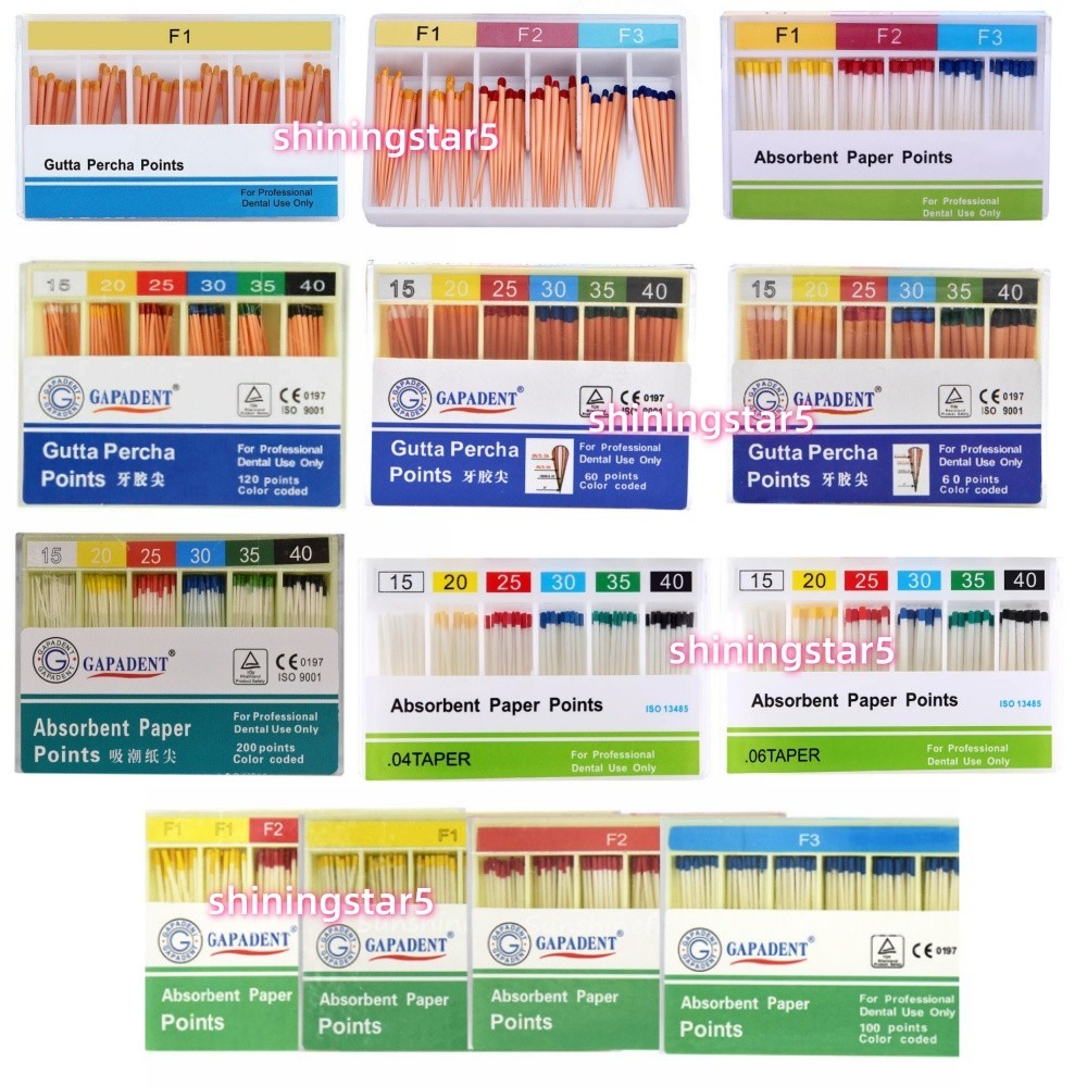 Dental Gutta Percha Points/Absorbent Paper Points Endodontic Root Canal