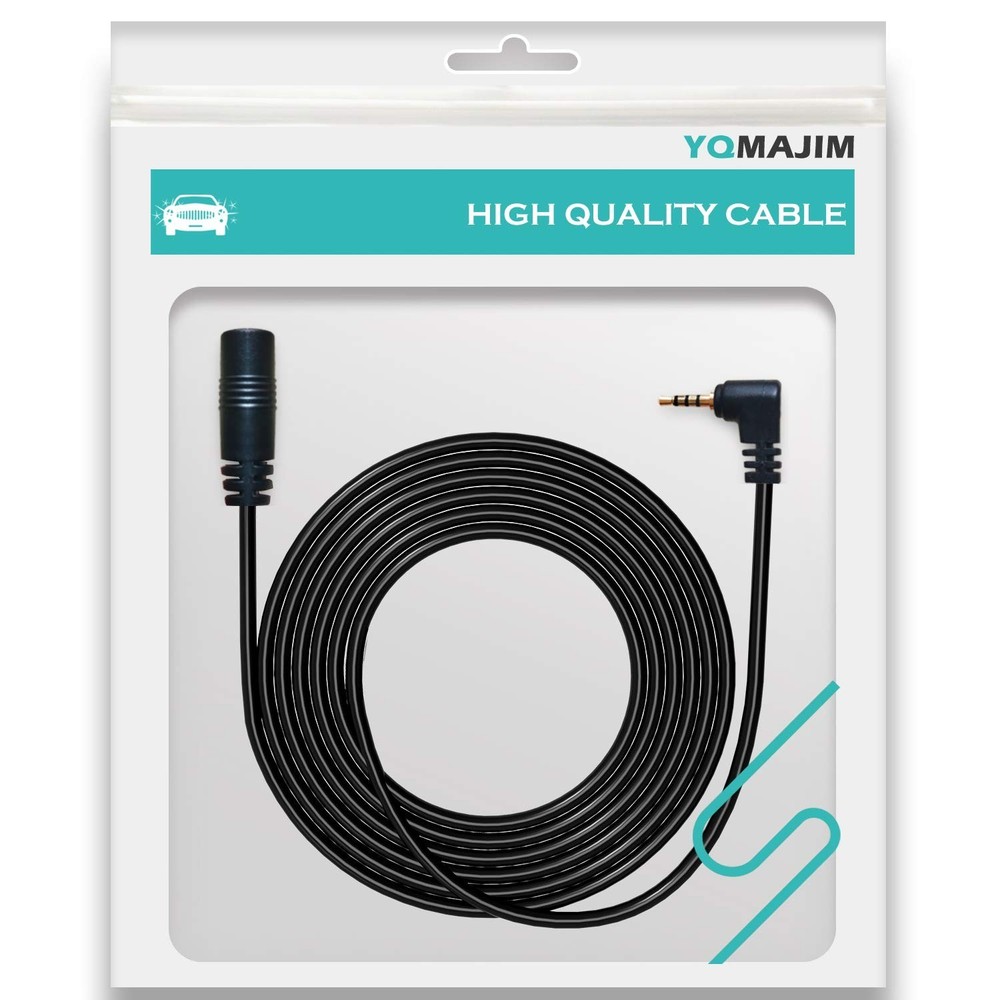 Anti-Interference 16.5 Ft Dash Cam Extension Cable - Perfect for Rear View Setup