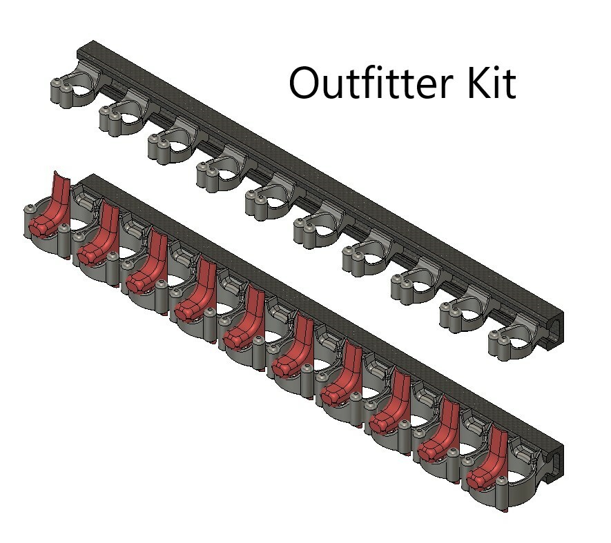 Adjustable Fishing Rod Rack