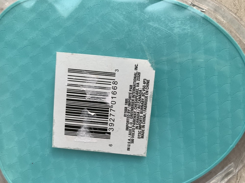 Basic Solutions Hand Held Mirror Teal Color NEW & SEALED
