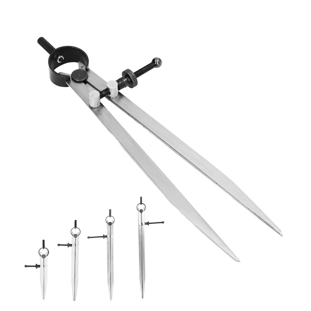 Wing Divider Adjustable Divider Calipers with Spring Nut for Leather Scribing