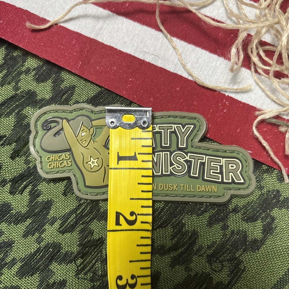 PvC 3D: Bar From Dusk Till Dawn Morale Tactical Hook & Loop Patch High Quality