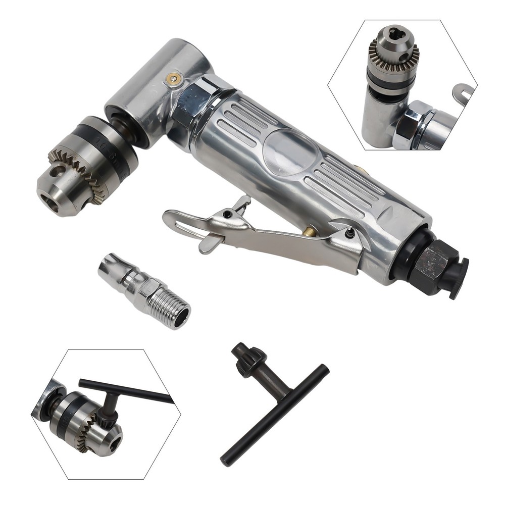 Versatile Pneumatic Right Angle Drill Suitable for Multiple Applications