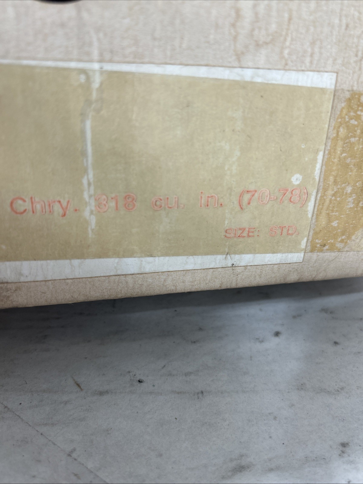 Vintage Chrysler Re-Ring Kit For 1970-78 318ci V8 NOS NK3835