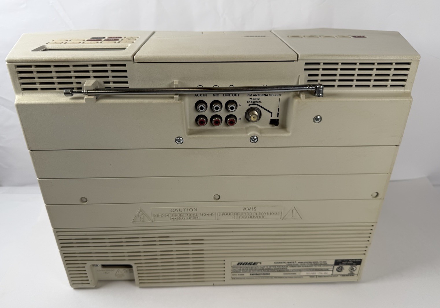 Bose Acoustic Wave CD-3000 Audio System AM/FM CD Player with remote