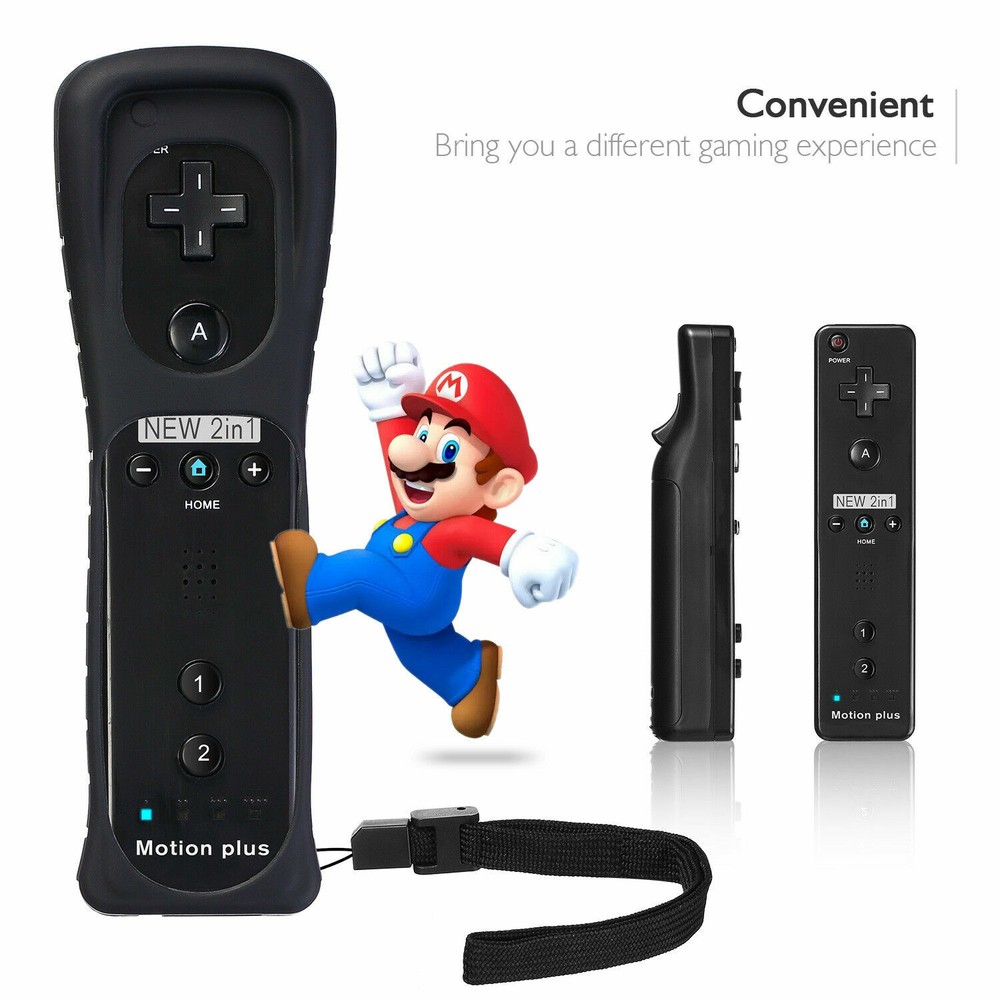 Wiimote Built in Motion Plus Inside Remote Gesture Controller For Wii & Wii U